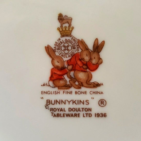 Vintage Royal Doulton Bunnykins Tableware LTD 1936 English Fine Bone China Mug - Picture 3 of 4